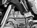 Kuryakyn Rear Cylinder Base Cover for 2002-2006 Harley-Davidson Touring Models - Chrome