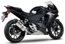 Yoshimura Exhaust Street R 77 Slip-On SS/SS CF for Honda CBR500R & CB500F