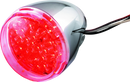 Bikers Choice Chrome LED Rear Billet Turn Signal with Clear Lens – Universal Custom Fit for Harley-Davidson