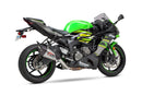 Yoshimura At2 Street Series Slip-On Exhaust for Kawasaki ZX-6R (2019-2021) – Part Number 14642CP521