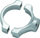 Kuryakyn Side Mount License Plate Holder Clamp for Yamaha Bolt 2014 and Up - Chrome