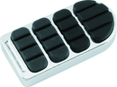 Kuryakyn ISO Longhorn Brake Pedal Pad Chrome for Harley Davidson Softail and Springer Models