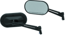 Kuryakyn Heavy Industry Mirrors Black - Part 1737 for Powersports Vehicles