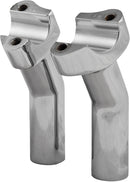 H Bar Risers 4.5" Pullback Chrome