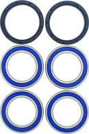 QuadBoss Wheel Bearing Kit (Part Number 410703) for ATV and UTV – High-Speed ABEC 3 Precision with Triple-Lip Rubber Seals and Chevron SRI-2 Grease