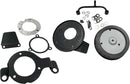 M8 Round Hi Perform Satin Black A/C And Breather Kit