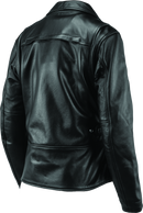 Kuryakyn River Road Ironclad Classic Leather Jacket for Women - Small