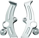 Kuryakyn Boomerang Frame Covers for 2000-2007 Harley Davidson Softail Models - Chrome Finish