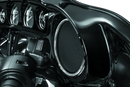 Kuryakyn Corona Chrome Speaker Grills for Harley-Davidson Touring Models (Part