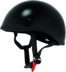 Bikers Choice Skid Lids Original Helmet Flat Black - Small