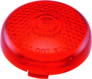 Bikers Choice Replacement Honeycomb Red Lens for LED Bullet Turn Signal - Part