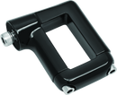 Kuryakyn Side Mount License Plate Clamp for Harley Dyna Models - Black