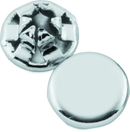 Kuryakyn Custom End Plugs Chrome for 1/4 Inch Allen Bolts – Set of 10