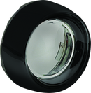 Kuryakyn Deep Dish Bezel for Bullet Turn Signals with Smoke Lens - Gloss Black Part
