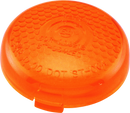 Bikers Choice Replacement Honeycomb Amber Lens for LED Bullet Turn Signal Part