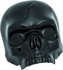 Kuryakyn Skull Horn Cover Black – Adds Bold Style to Harley-Davidson Touring Models