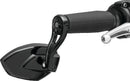 Kuryakyn Phantom Bar End Mirror Gloss Black for Powersports Vehicles