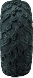 QuadBoss QBT447 Utility Tire - 27x11-12 6-Ply for ATV and UTV Off-Road Performance