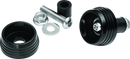 Kuryakyn Lodestar Front Axle Sliders for BMW R1200GS and R1200RT – Black