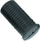 Bikers Choice 48-90 Replacement Peg Rubbers for Harley-Davidson – Black Large Diameter, Model-Specific Fit