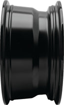 QuadBoss Barbwire 14x7 Wheel - 5+2 Offset, 4/110 Bolt Pattern, Black Machined Finish