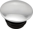 Gas Cap Screw In Smooth Non Vented Chrome `96 24