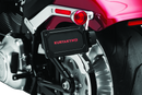 Kuryakyn Nova Side Mount License Plate Frame for Harley Davidson Models - Gloss Black (Part