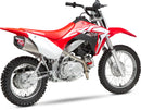 Yoshimura RS 9T Header, Canister, and End Cap Exhaust System for Honda CRF110F (2019-2024)