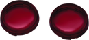 Kuryakyn Bullet Style Lens Red for Harley-Davidson Turn Signals – Part