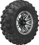 QuadBoss Stryker 14x7 Powersports Wheel - 4/156 Bolt Pattern, 4+3 Offset
