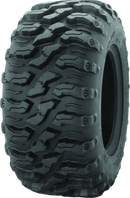 QuadBoss QBT446 25x10R12 Radial Utility Tire with 8-Ply Construction and Rim Guard
