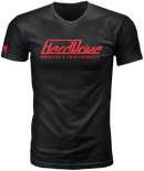 Harddrive Tee Black/Red Lg