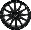 QuadBoss Wagon 18x7 - 4+3 - 4/156 Milled Aluminum Wheel