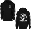 DBK Fully Pinned Hoodie Black Medium - Comfortable Cotton-Poly Blend