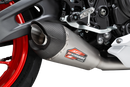 Yoshimura Part 13720AP520 Street At2 SS SS CF Exhaust for Yamaha MT-07 and YZF-R7